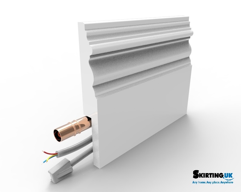 Profile 4 Skirting with Rebate to Hide Pipes & Cables