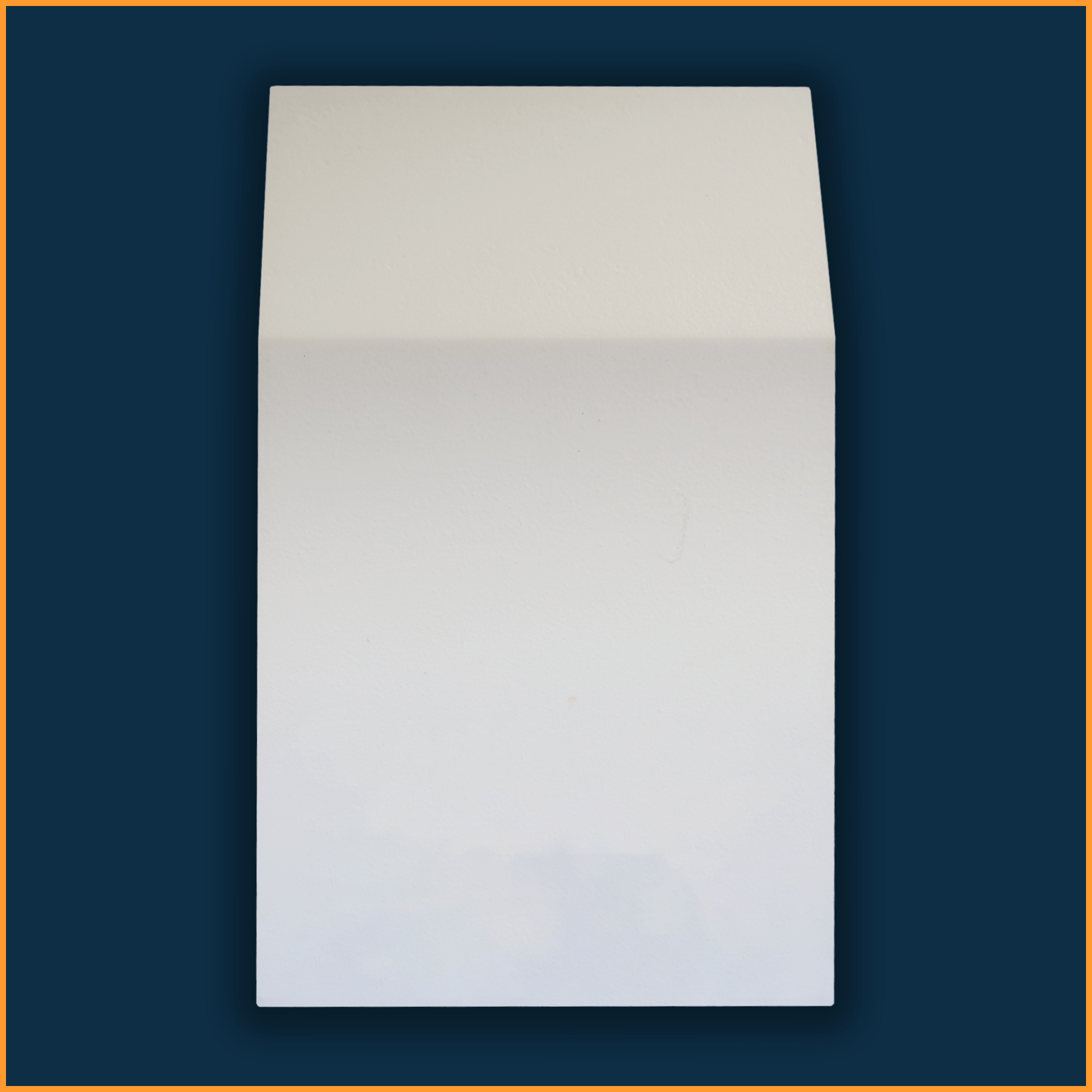 Chamfer skirting Front