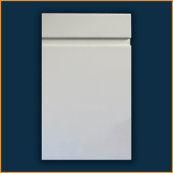Mini Bullnose Grooved skirting front