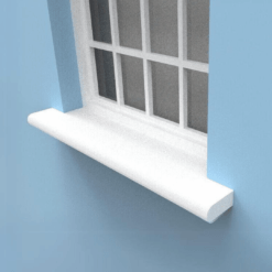 Round Window Board MDF