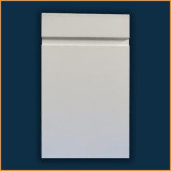 Square Grooved Front skirting