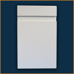 Mini Bullnose Wide Groove Front skirting board