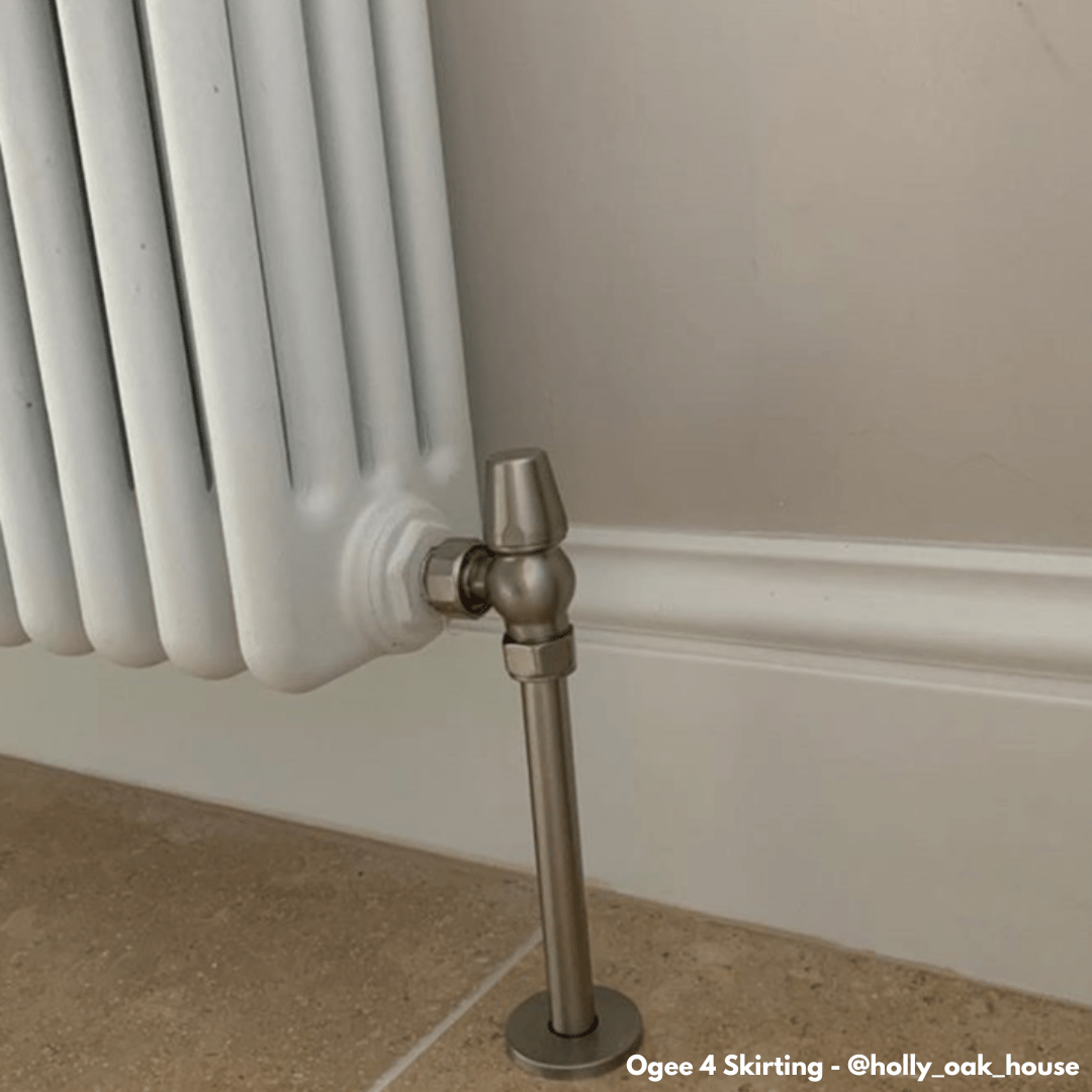 Ogee 4 Skirting Board in Customer Home