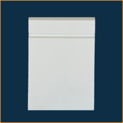 Edge 5mm V Grooved Skirting